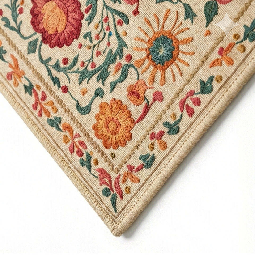 ELORIA - Hand Tufted Floral Carpet